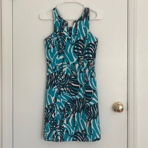 Lilly Pulitzer Zebra Shift Dress Size 0